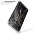 Gothic Princess with Silver Dragon by Nene Thomas iPhone XS Max Clear Case